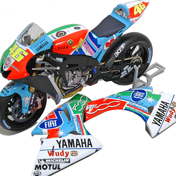 1/12 FIAT-YAMAHA YZR-M1 2007 Assen GP�ߥ˥��奢��ǥ� (V.Rossi)