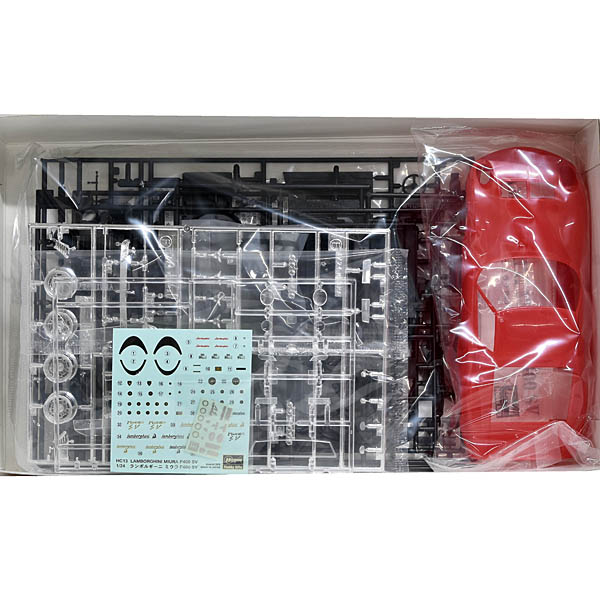 1/24 Lamborghini MIURA P400 SV plastic model