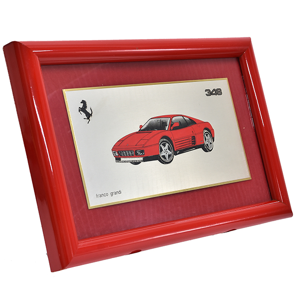 Ferrari 348 Plate wiith Frame