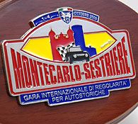 ASI MONTECARLO - SESTRIERE 2009 Plate