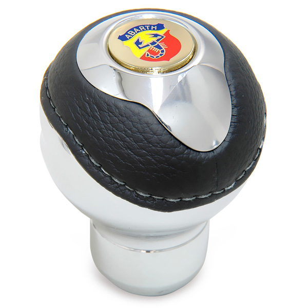 BLACK Gear Knob -TUNE IT CHROME- (Normal/ABARTH Emblem)<br><font size=-1 color=red>06/20到着</font>