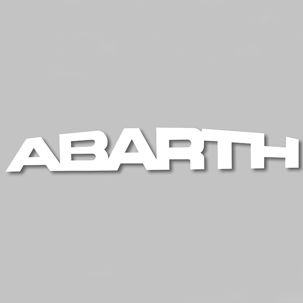 ABARTH NEWロゴステッカー (切り文字タイプ)