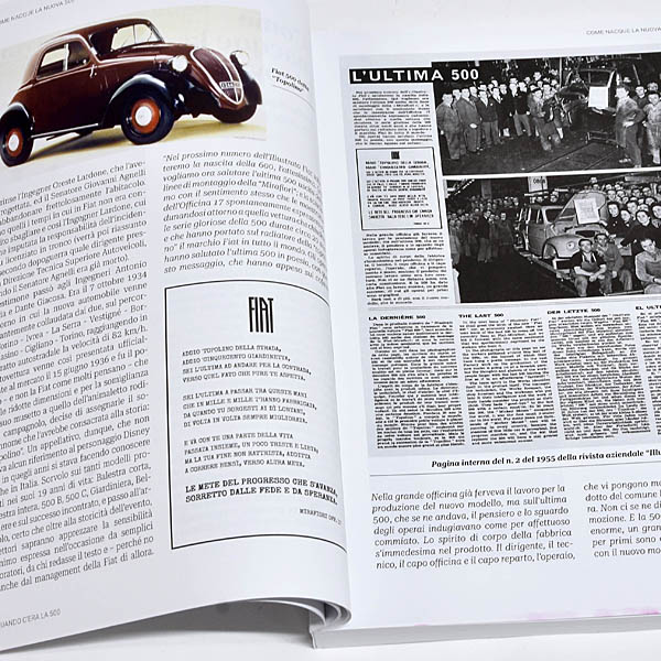 Quando C'era la 500「500があった時代-イタリアと誰もが運転した車-」書籍