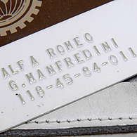 Alfa Romeo 1984 F1 STAFF ID CARD