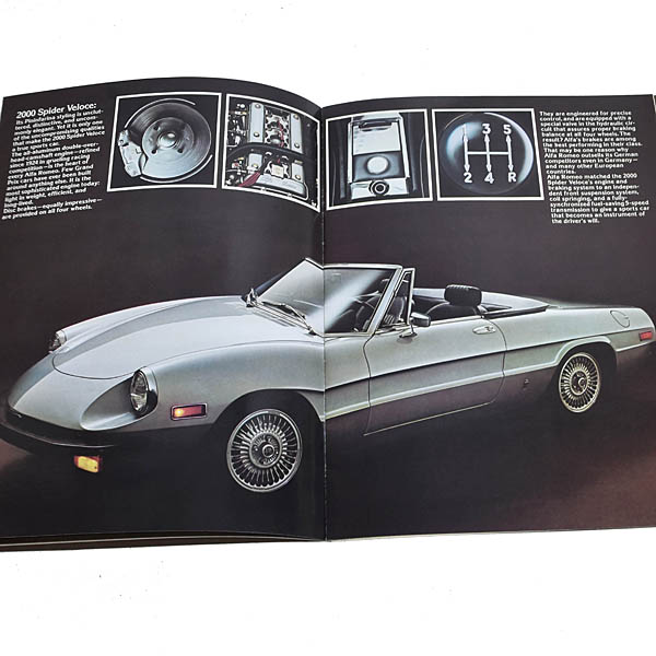 Alfa Romeo 2000 Spider Veloceカタログ