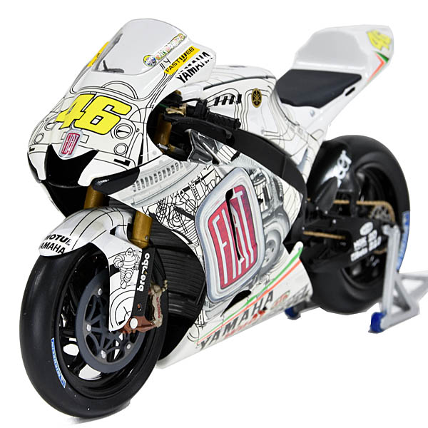 1/12 FIAT-YAMAHA YZR-M1 2007 Valencia GP�ߥ˥��奢��ǥ� (V.Rossi)