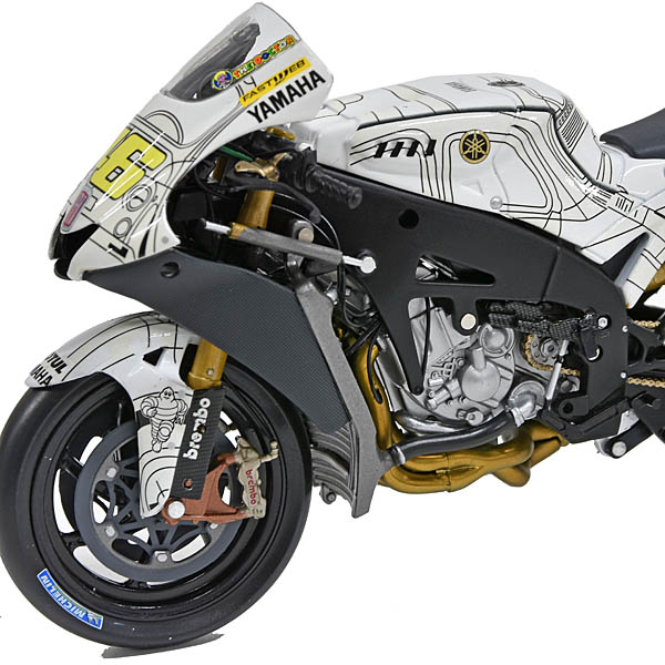 1/12 FIAT-YAMAHA YZR-M1 2007 Valencia GP�ߥ˥��奢��ǥ� (V.Rossi)