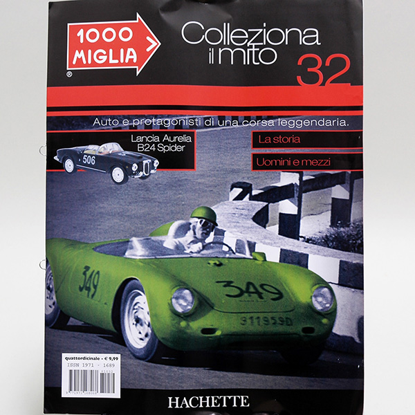 1/43 1000 MIGLIA Collection No.32 LANCIA Aurelia B24 Spiderミニチュアモデル