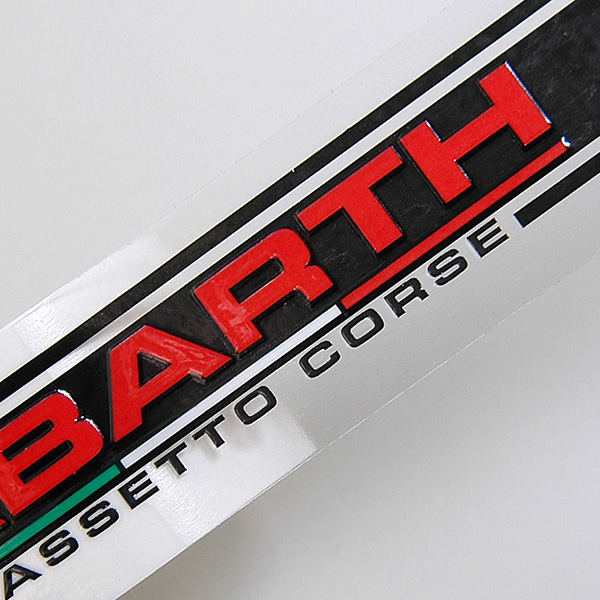 ABARTH ASSETTO CORSE Stripe Sticker Set