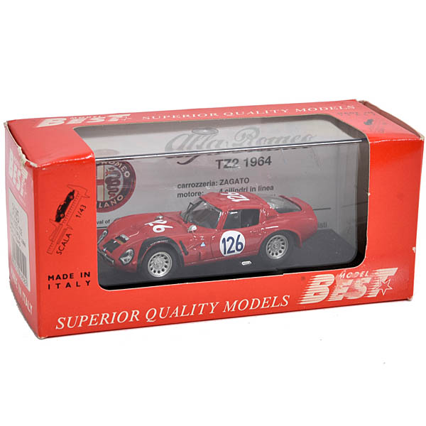 1/43 Alfa Romeo TZ2 1966年 TARGA FLORIOミニチュアモデル(9105)