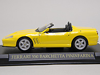 1/43 Ferrari GT Collection No.25 550 Barchetta Pininfarinaミニチュアモデル
