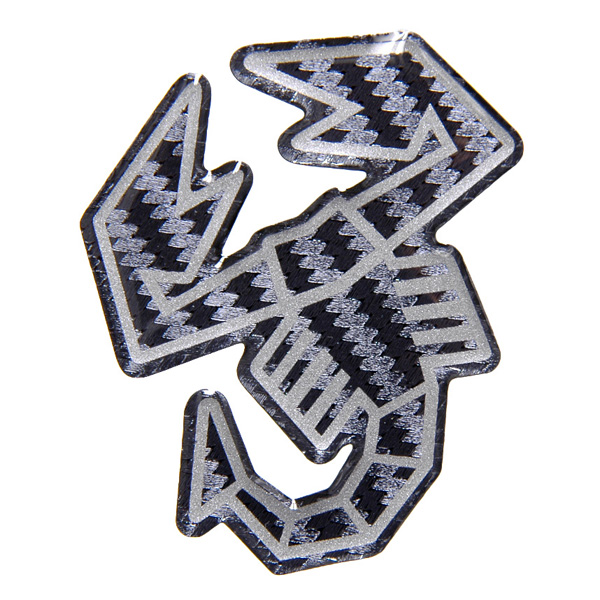 ABARTH SCORPIONE 3D Carbon Sticker