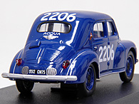 1/43 1000 MIGLIA Collection No.43 Renault 4CV Miniature Model