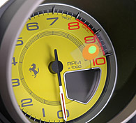 Ferrari California Meter Panel