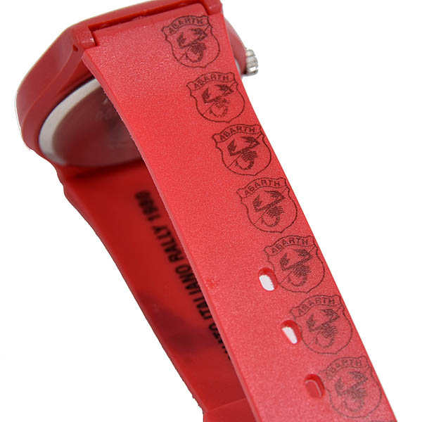 ABARTH Official Campionato Italiano Rally 1980 Wrist Watch