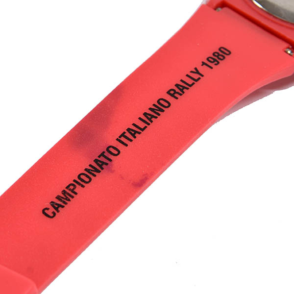 ABARTH Official Campionato Italiano Rally 1980 Wrist Watch