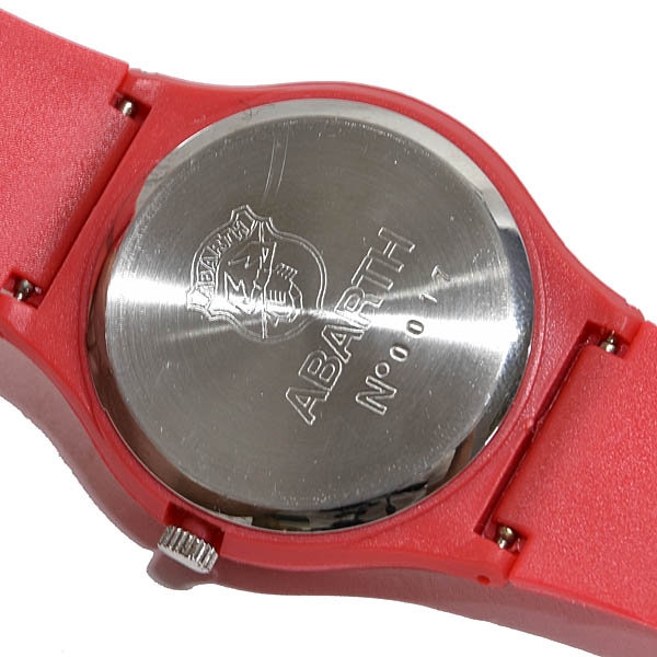 ABARTH Official Campionato Italiano Rally 1980 Wrist Watch