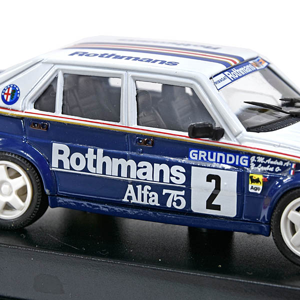 1/43 Alfa Romeo 75T ROTHMANS RALLY 1986ミニチュアモデル(PK2011)