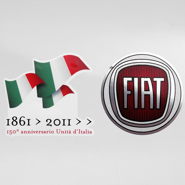 ITALIA 150 Memorial Sticker (Die Cut/FIAT)