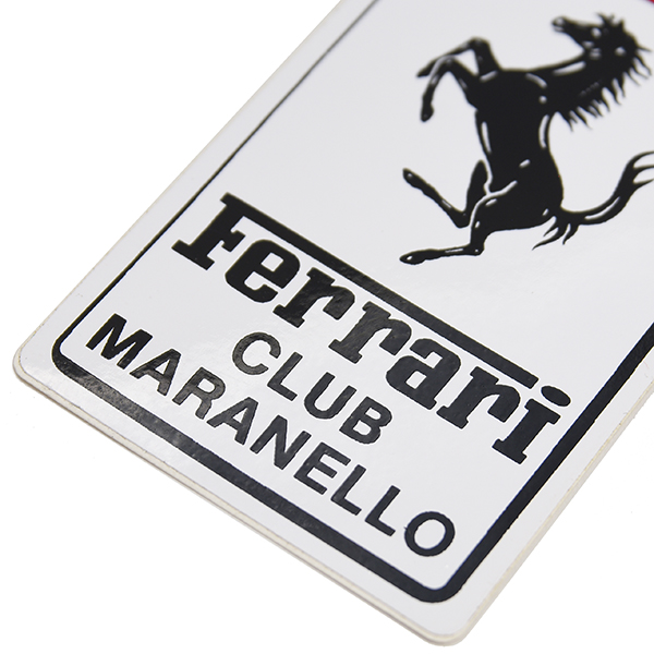 Ferrari Club Maranelloエンブレムステッカー : イタリア自動車雑貨店 ...