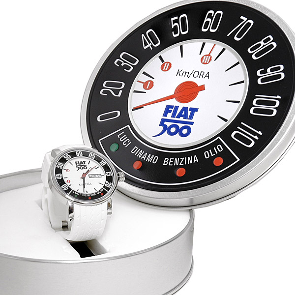 FIAT 500 Wrist Watch (White)