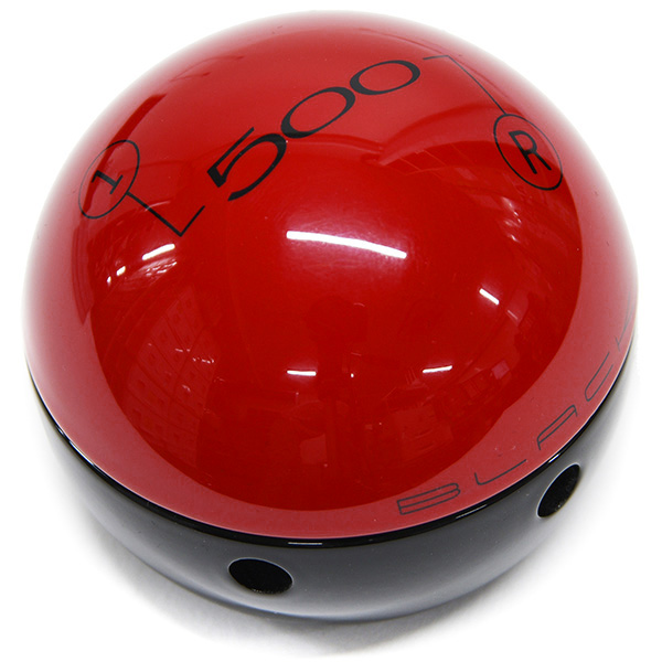 FIAT NEW 500 Gear Knob (Red & Black/Gloss)<br><font size=-1 color=red>06/20到着</font>