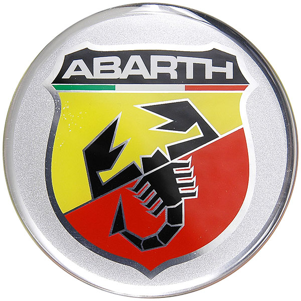 ABARTH 3D Emblem Sticker (Round/75mm)-21534-