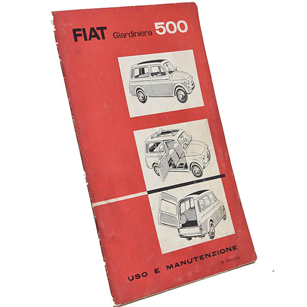 FIAT Giardiniera500 1963オリジナルオーナーズマニュアル