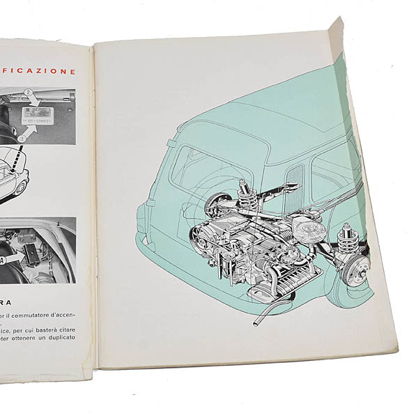 FIAT Giardiniera500 1963オリジナルオーナーズマニュアル