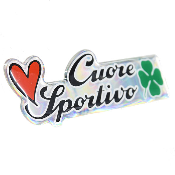 Alfa Romeo Cuore Sportivo 3D Sticker
