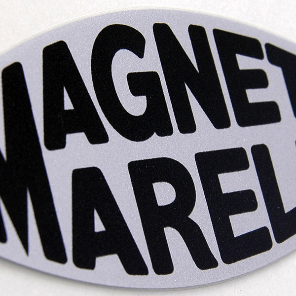 MAGNETI MARELLI Logo Sticker (Clear Base)