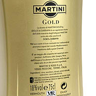MARTINI Vermouth GOLD -DOLCE & GABBANA-