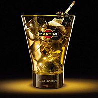 MARTINI / DOLCE & GABBANAグラス(Gold)