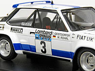 1/43 FIAT 131 ABARTH 1985 RAC Rally No.3 Miniature Model