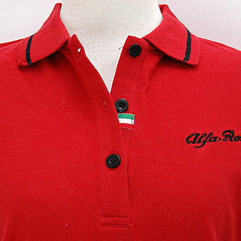 Alfa Romeo Polo Shirts(for Women/Red)