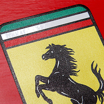Ferrari Club Italiaエンブレムステッカー : イタリア自動車雑貨店 