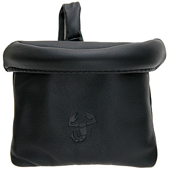 ABARTH Leather Small Pocket(Black)