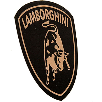 Lamborghini Emblem Sticker(Black)