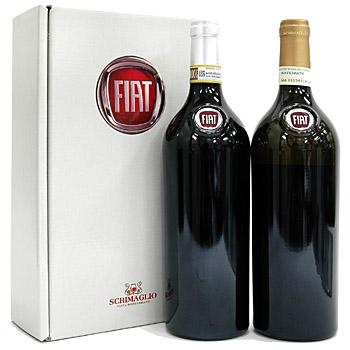 FIATワインセット 赤(2010)/白(2013)/ギフトボックス入り