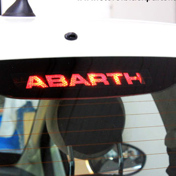 ABARTH 500 Brake Lamp Sticker(Die Cut)<br><font size=-1 color=red>06/20到着</font>