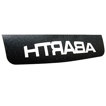 ABARTH 500ハイマウントブレーキランプ用ロゴステッカー(抜き文字タイプ)