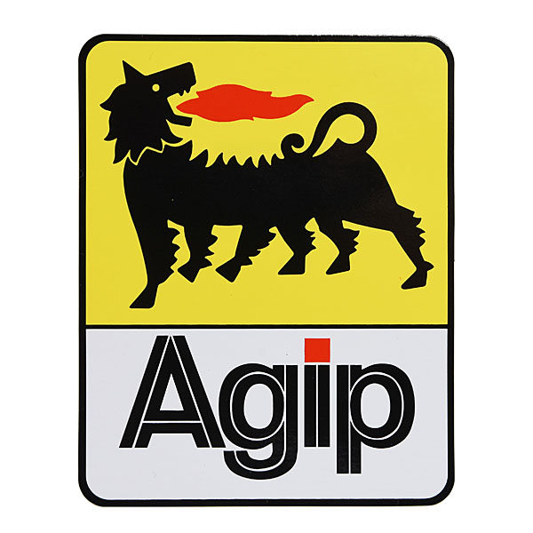 Agipステッカー(60mm×78mm)