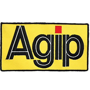 Agipワッペン(195mm×108mm)