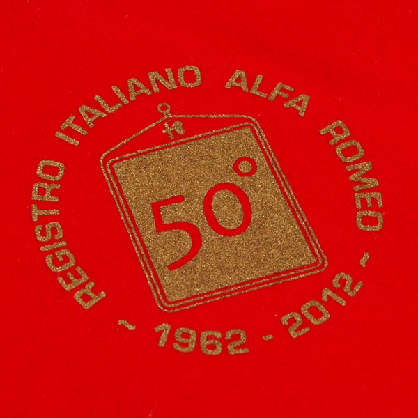 RIA(Registro Italiano Alfa Romeo)50周年記念エンブレムプレート