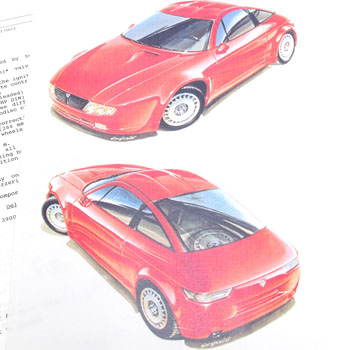 Lancia Hyena Zagato Press Kit