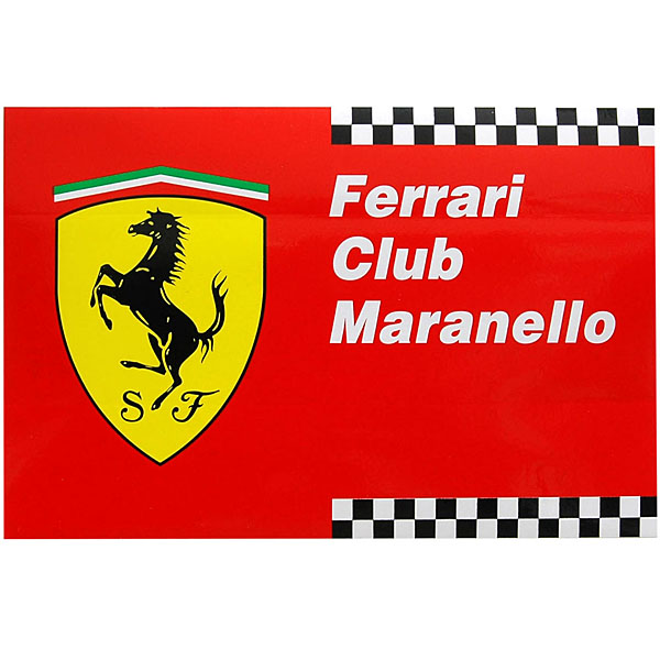 Ferrari Club Maranelloステッカー