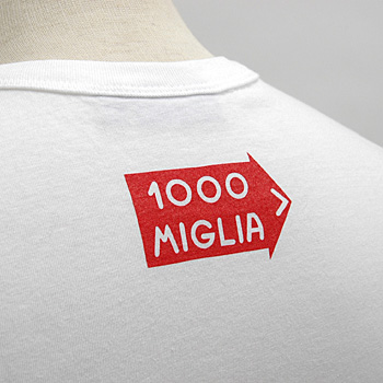 1000 MIGLIA Official T-Shirts-THE MOST BEAUTIFUL RACE IN THE WORLD-