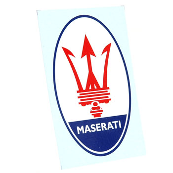 MASERATI Emblem Water Slide Decal Set(1960 Reprica)