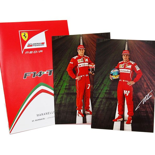 Scuderia Ferrari F14-Tプレスリーフレット&ドライバーズカードセット-2nd Edition- 