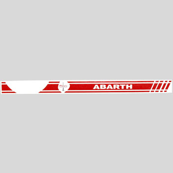 ABARTH 500 Instrument Panel Decor (for RHD/Red)